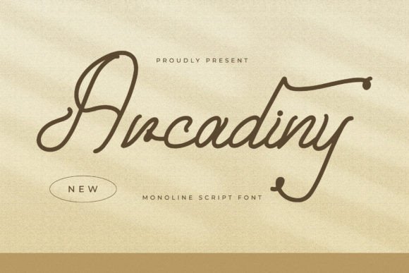 Arcadiny Font: A Designer’s Take on Romantic Branding