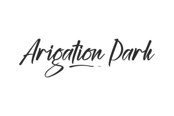 Arigation Park Font: A Playful Script for Handmade Brands
