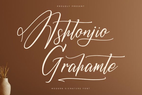 Ashtonjio Grahamte: The Script Font That Elevates Campaigns