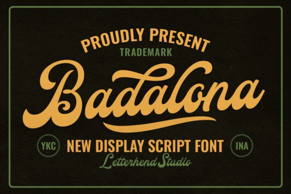 Badalona: The Display Font That Elevates Campaign Visuals