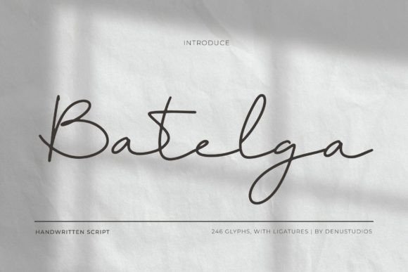 Batelga Font Review: Elevating Web Headers with Elegance
