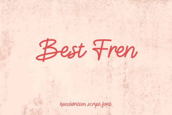 Best Fren: A Playful Script Font for Bold Campaigns