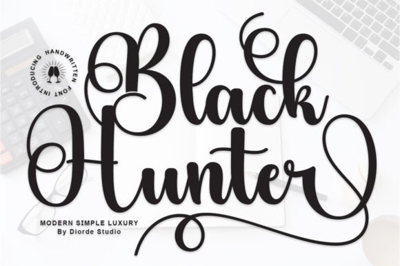 Black Hunter: A Premium Script Font for Branding