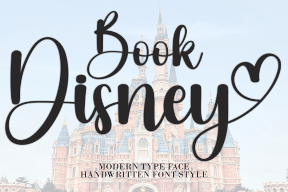 Book Disney: A Handwritten Typeface for Modern Web Design