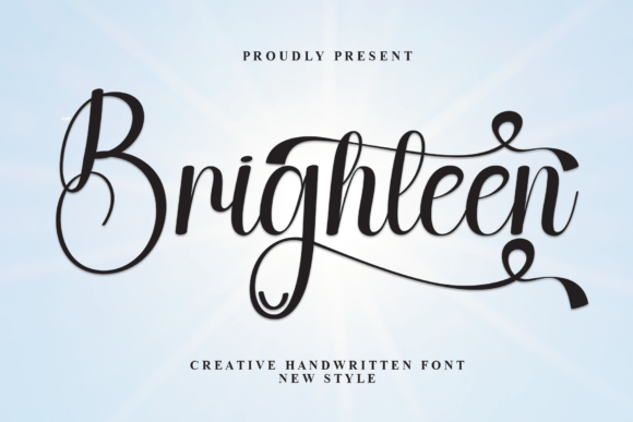 Brighteen Font: The Sweet Handwritten Typeface for Campaigns
