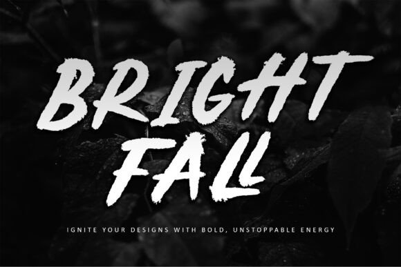 Brightfall Font: Bold Type for Campaigns