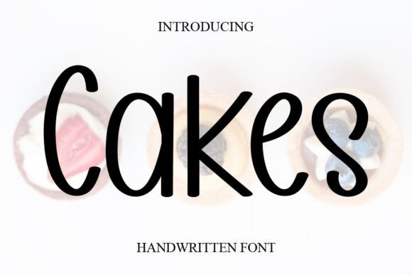 Cakes Font: Elevating Brand Identity with Elegant Script Typography