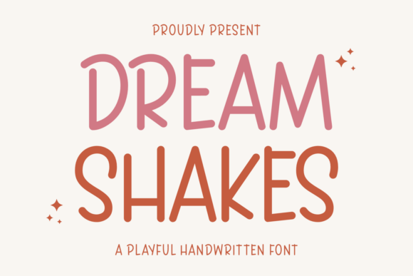Dream Shakes Font for Editorial Design