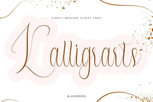 Elevate Your Brand with the Kalligrarts Typeface