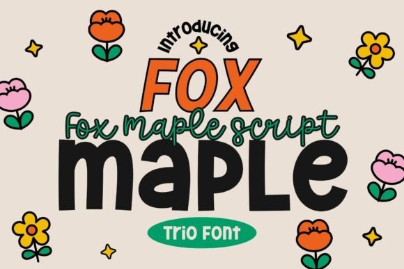 Fox Maple: A Playful Typeface for Bold Campaigns