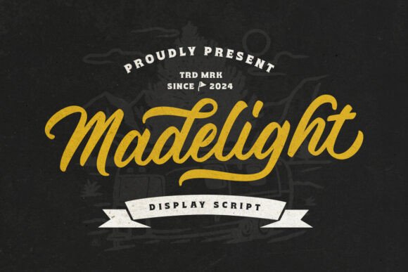 Madelight: The Retro Script Font for Crafters