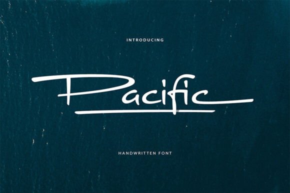 Pacific Font Review: A Handwritten Typeface for Social Campaigns