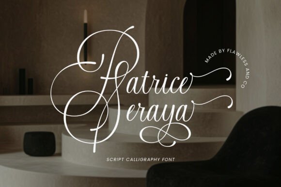 Patrice Seraya Font for Handmade Makers
