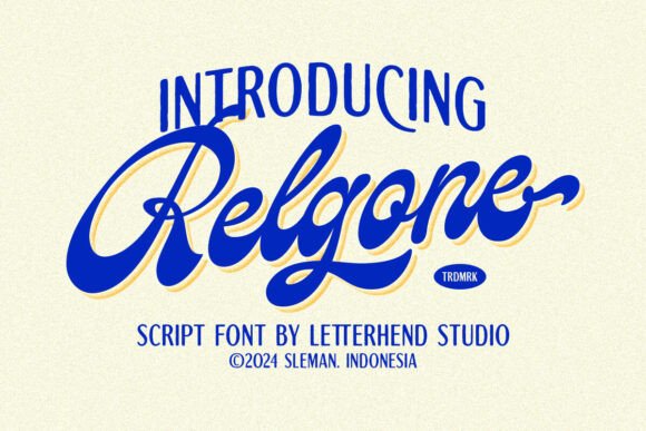 Relgone Font: Elevating Web Design with Elegant Script