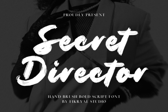Secret Director: The Bold Script Font for Scroll-Stopping Marketing