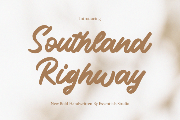 Southland Righway Font Review for Bold Campaigns