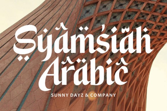 Syamsiah Arabic: A Premium Typeface for Modern Web Design