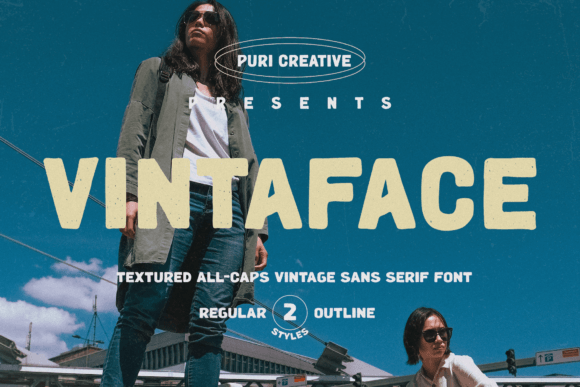 Vintaface Review: A Vintage Sans Serif for Bold Campaigns