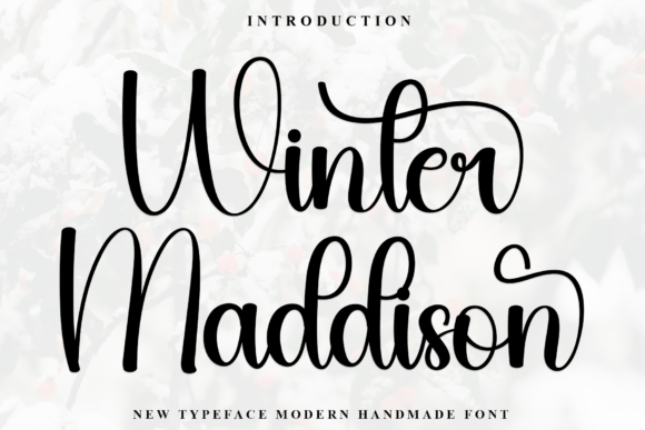 Winter Maddison Font Review: A Timeless Script for Branding